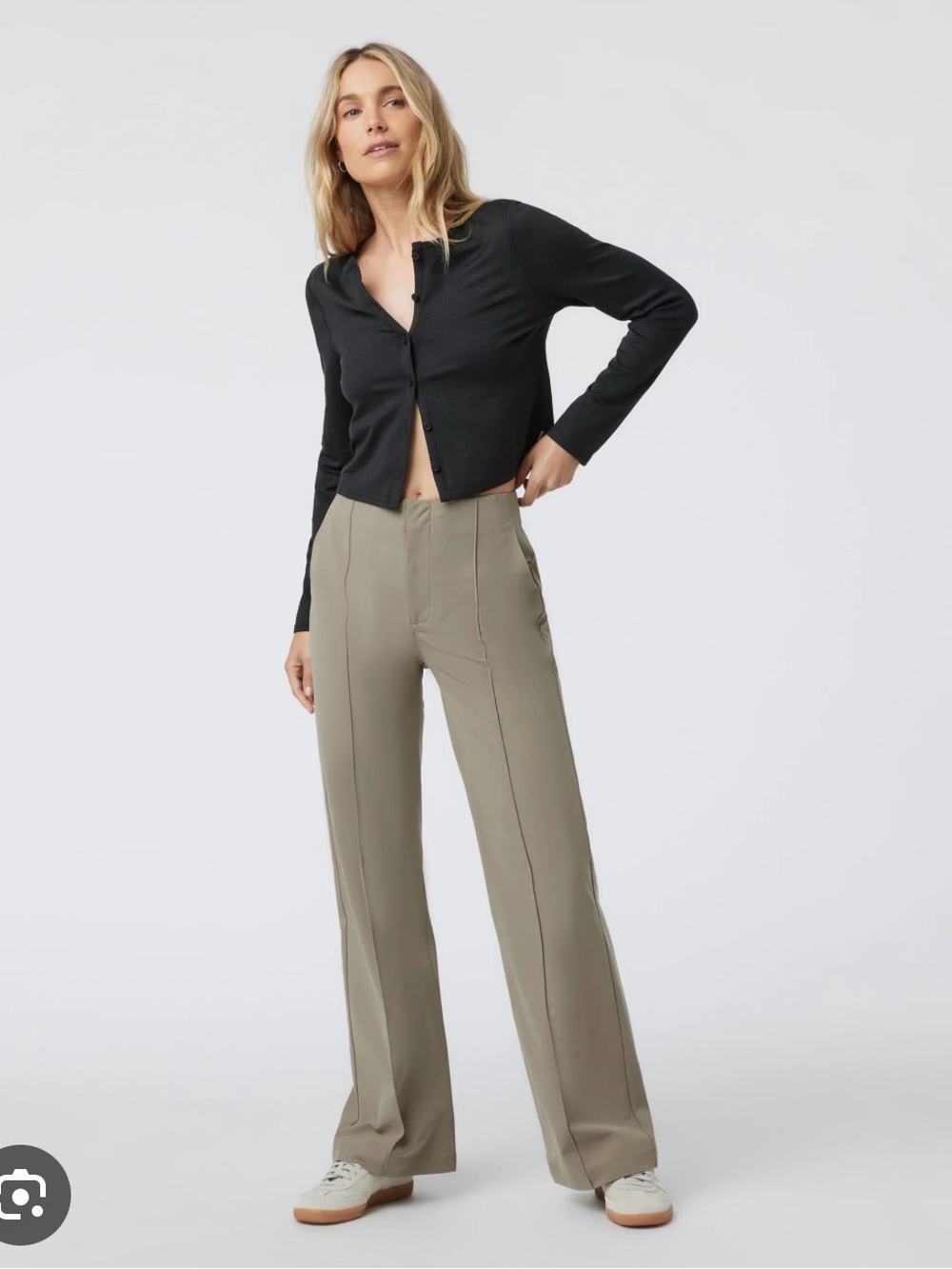 Vuori Meta Wide Leg Pants- Taupe